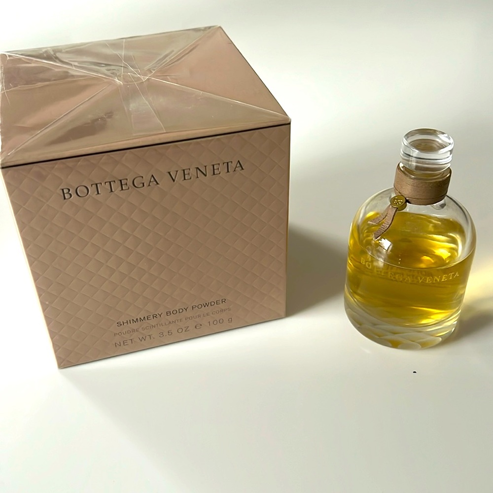 Bottega Veneta parfum 2.19 fl oz & new shimmery body powder
